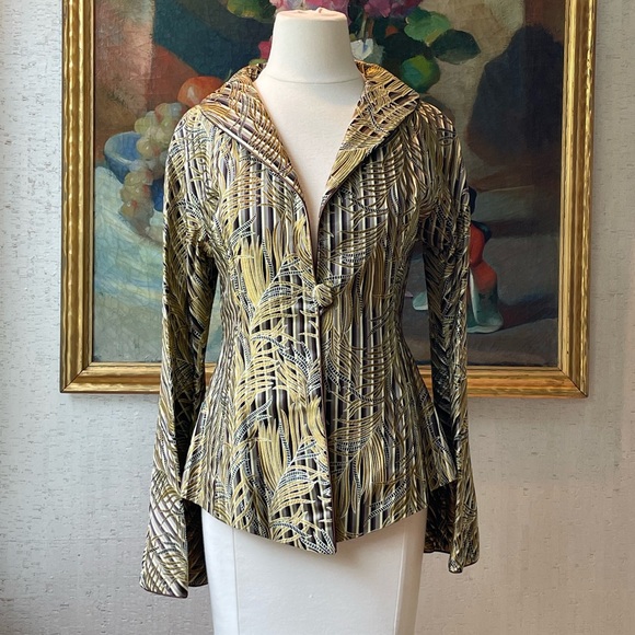 Vintage Tops - Vintage Asian Silk Top